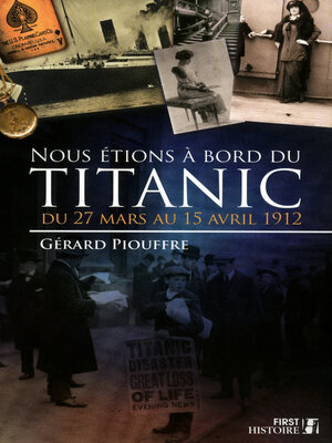 cover image of Nous étions à bord du Titanic